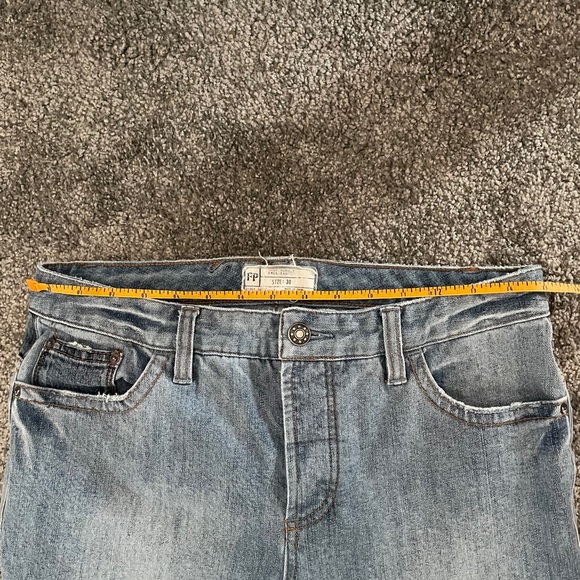 Free People Mid-Rise Patchwork Denim Size 30 - Picture 4 of 5